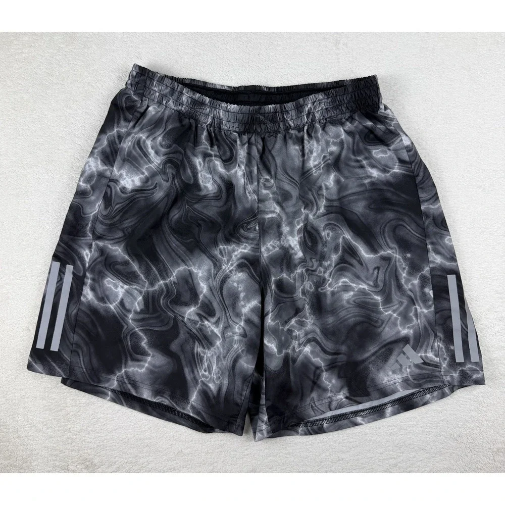 Adidas Own the Run‎ Allover Print Gray 7